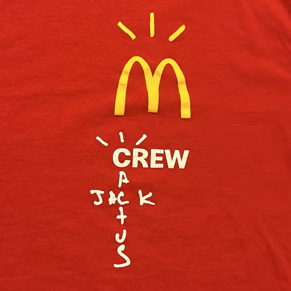 Cactus Jack McDonalds Crew Shirt - Picture 2 of 4